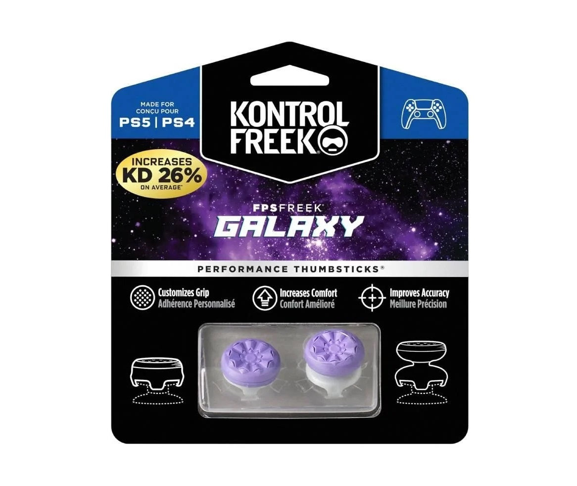 Set 2 butoane gamepad KontrolFreek FPS Freek Galaxy, Purple, PS4/PS5