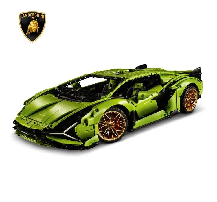 Set construit 1:8 Lamborghini Sian FKP 37 3696 Piese Super Sports