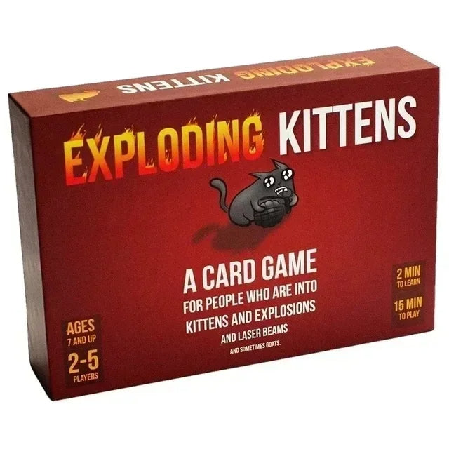 Joc de societate Exploding Kittens lb. Engleza