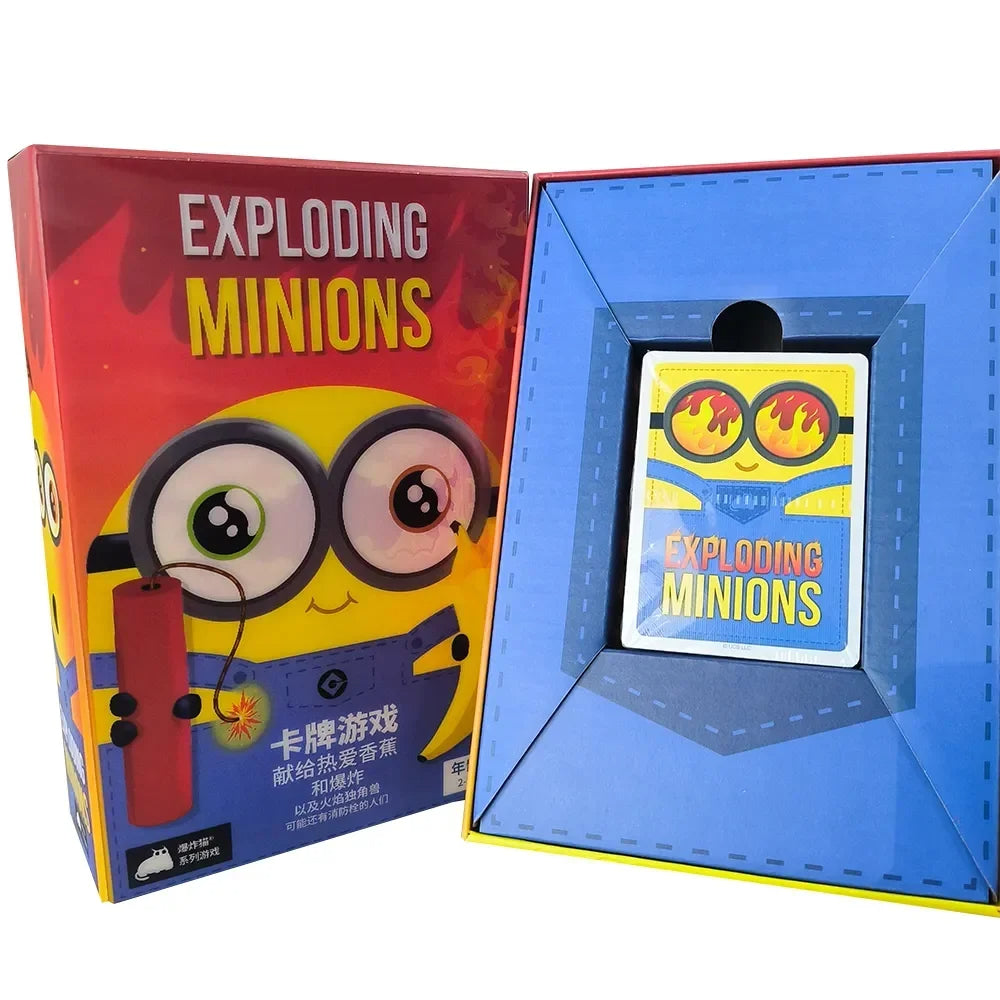 Joc de societate Exploding Minions lb. Engleza