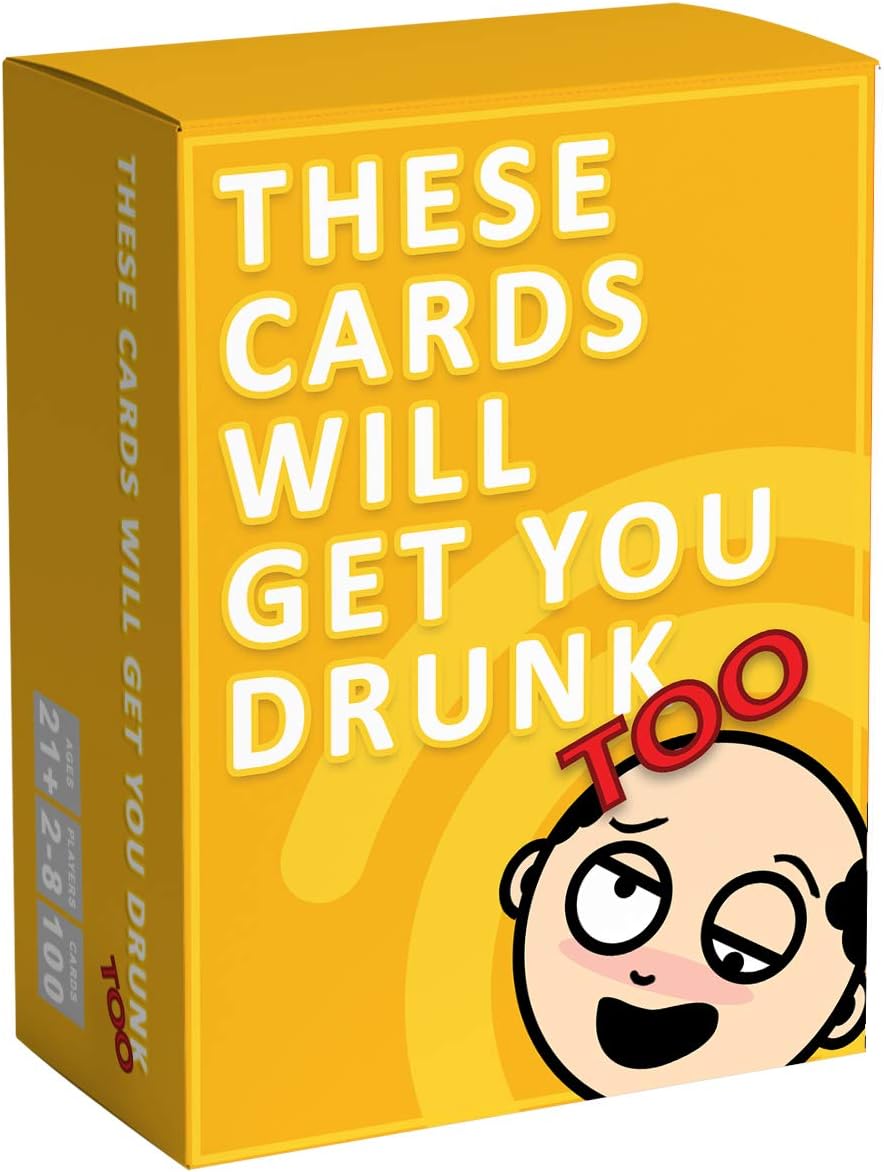 Joc de societate These Cards Will Get You Drunk Too in lb. Engleza