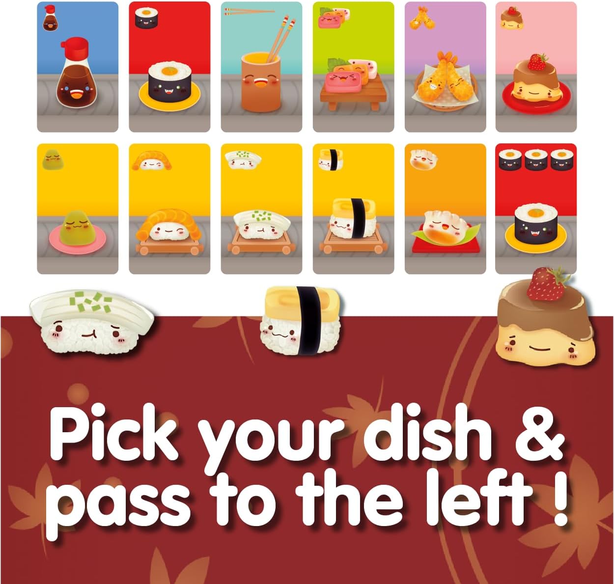 Joc de societate Sushi GO