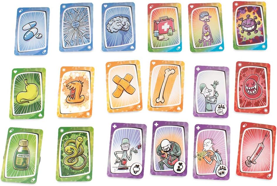 Joc de societate Virus!, Goliath, 2-6 jucatori, pentru familie, multicolor