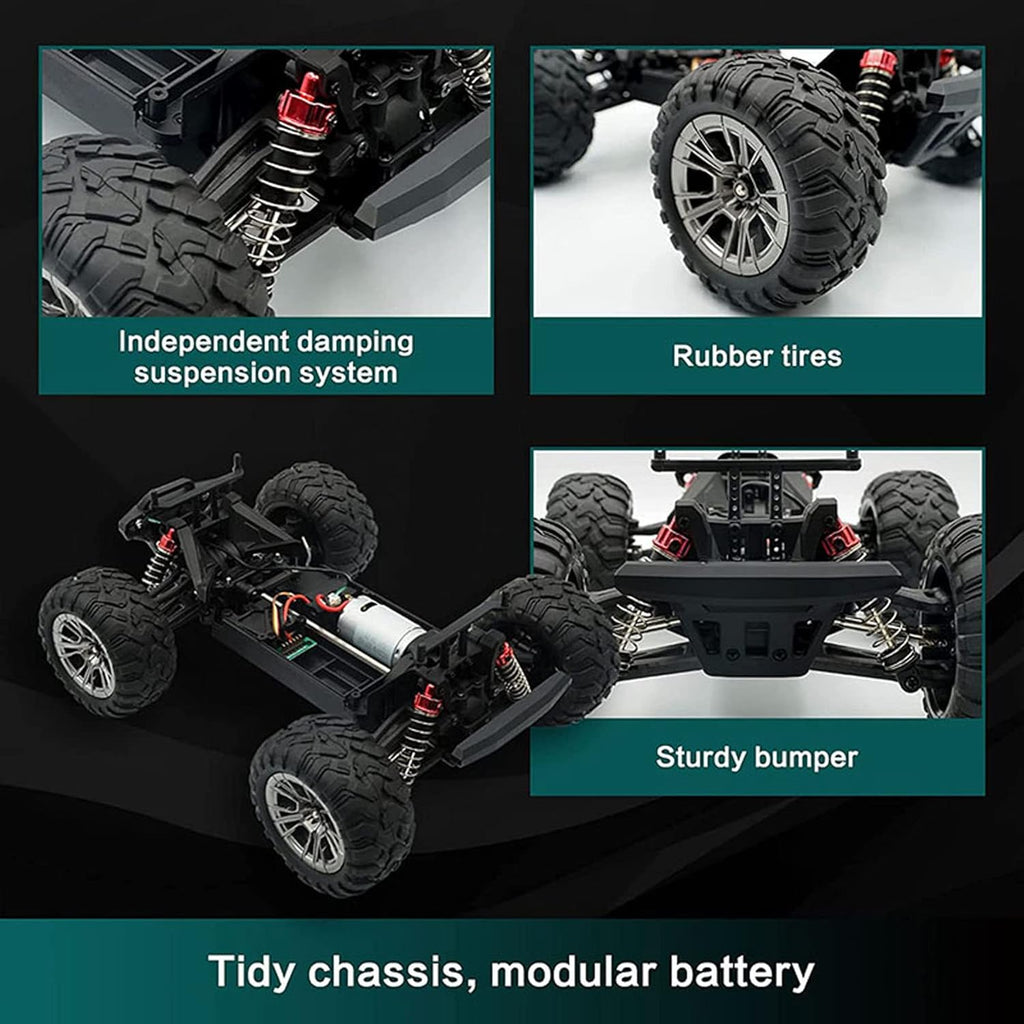 Masinuta cu telecomanda 1:16 RC 4X4, Waterproof, 33+ KM/H, Off-Road Truck