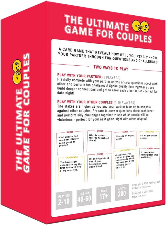 Joc de societate The Ultimate Game For Couples in lb. Engleza
