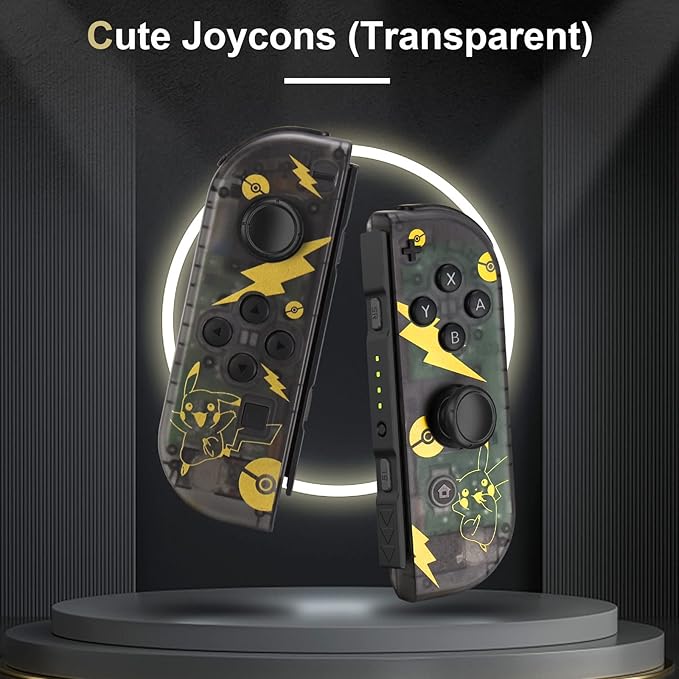 Controller JOYCON pentru Nintendo Switch Pikachu