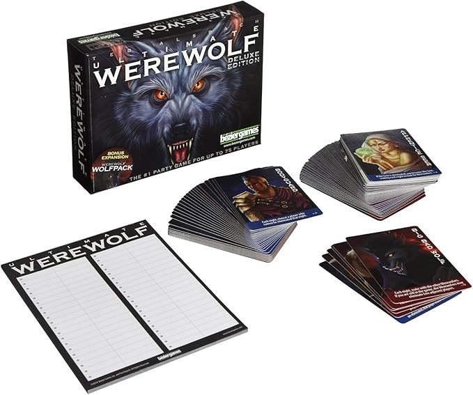 Joc de societate Ultimate Werewolf Deluxe Edition in lb. Engleza