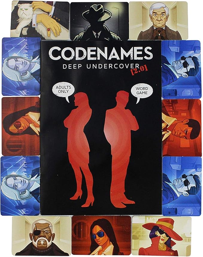 Joc de societate Codenames Deep Undercover in lb. Engleza