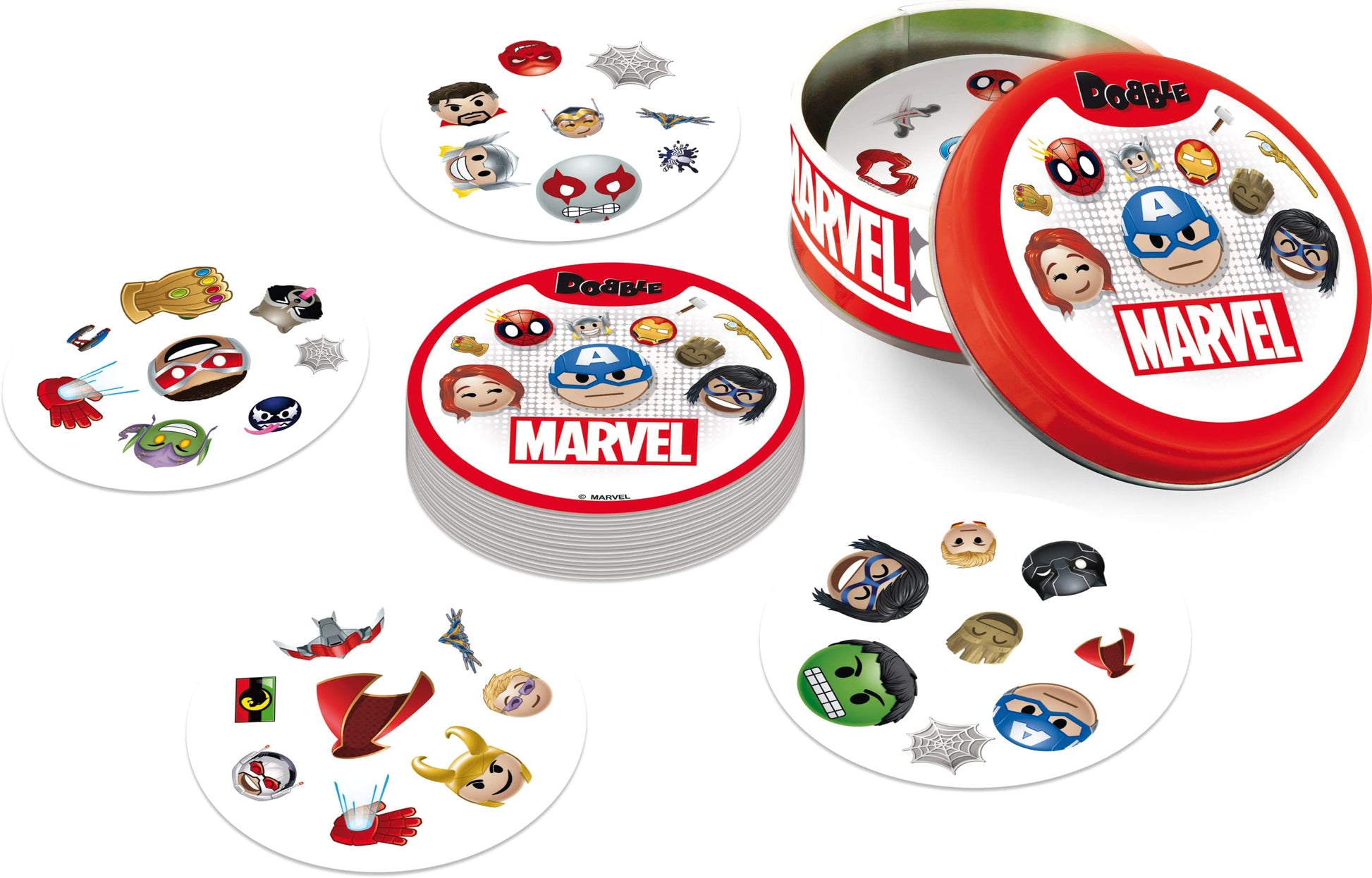 Joc de societate Dobble Marvel lb. Engleza