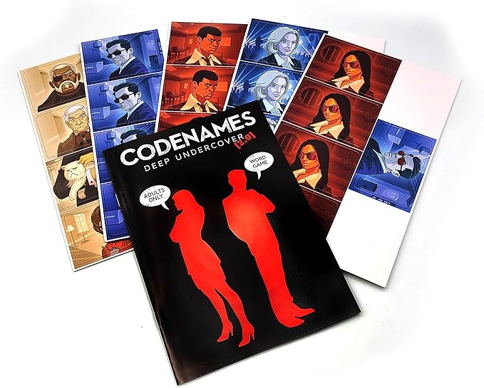 Joc de societate Codenames Deep Undercover in lb. Engleza