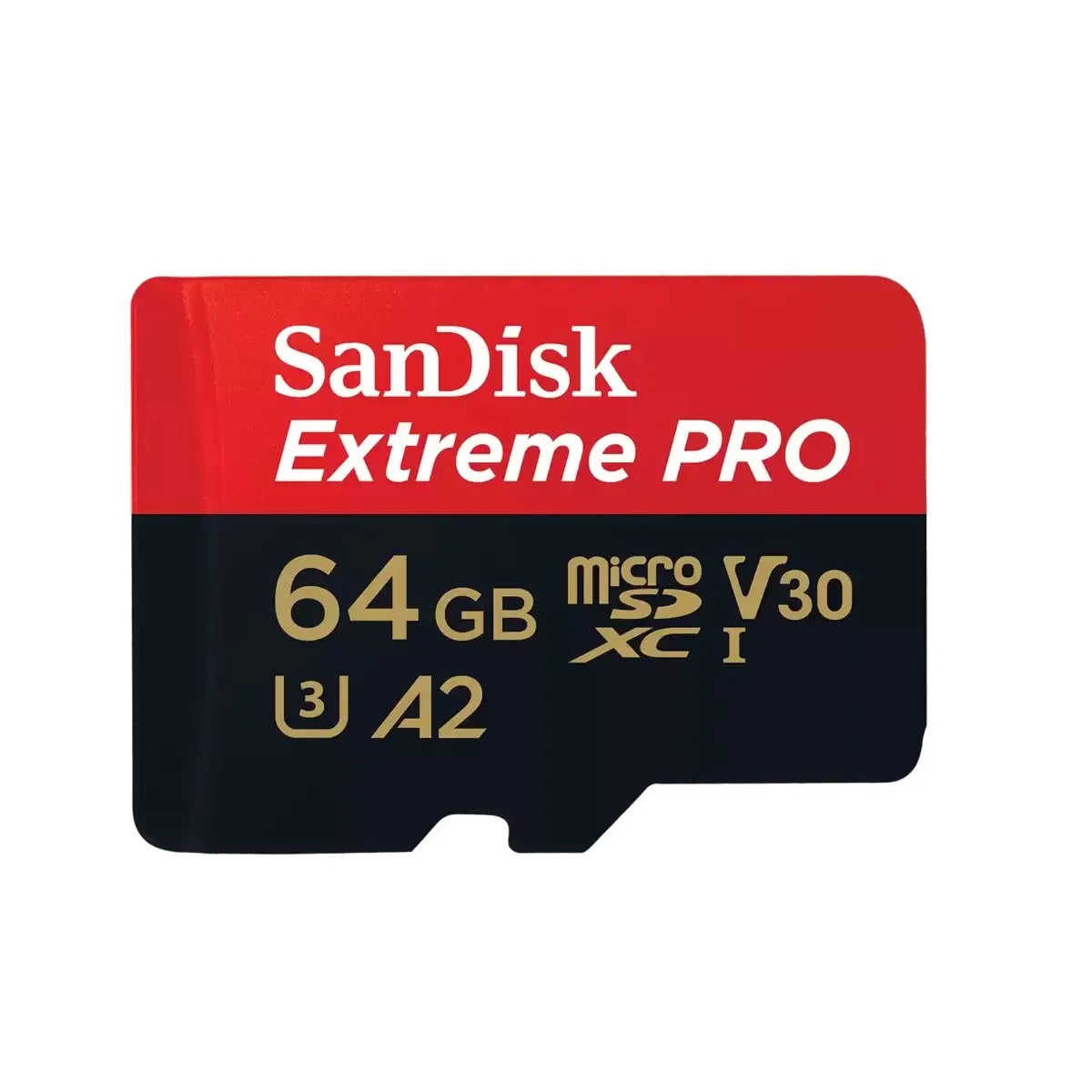 Card de memorie SanDisk Extreme PRO microSDXC, 64GB, RescuePRO Deluxe 170MB/s A2 C10 V30 UHS-I U3, SD Adapter