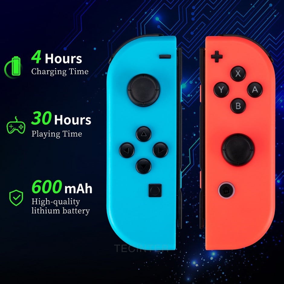 Controller JOYCON pentru Nintendo Switch Rosu-Albastru