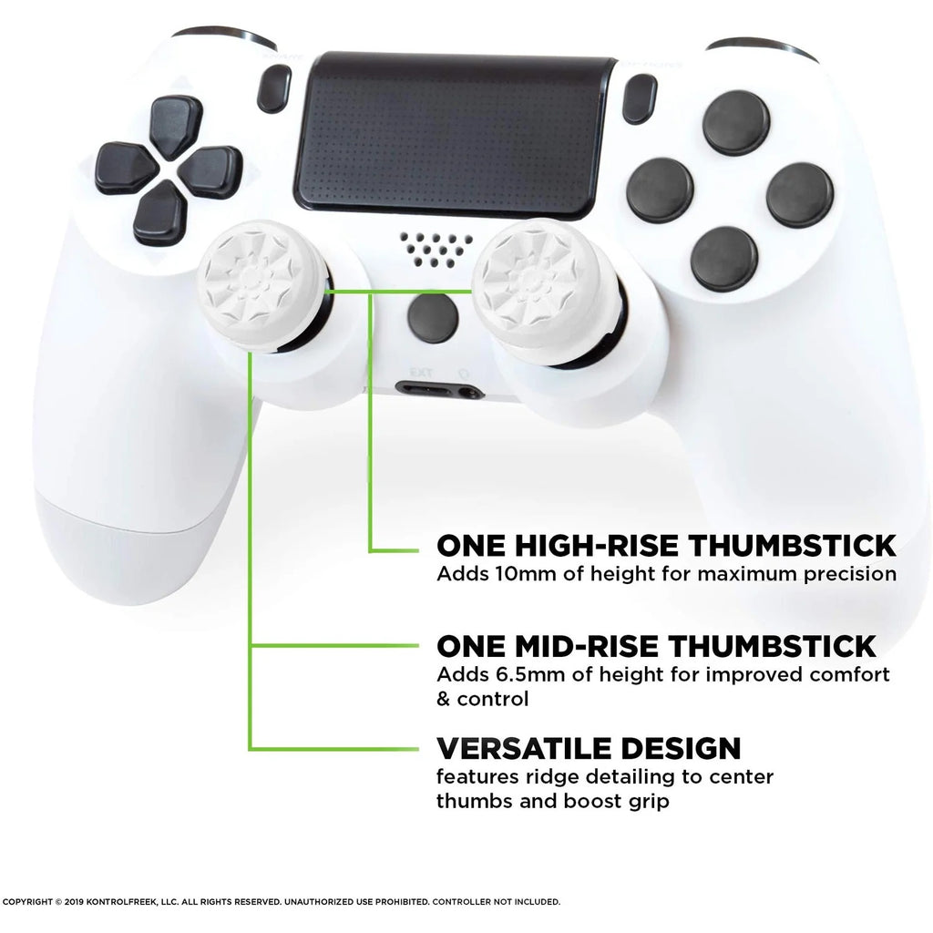 Set 2 butoane gamepad KontrolFreek FPS Freek Galaxy, Alb, pentru Xbox One/Xbox Series X/S