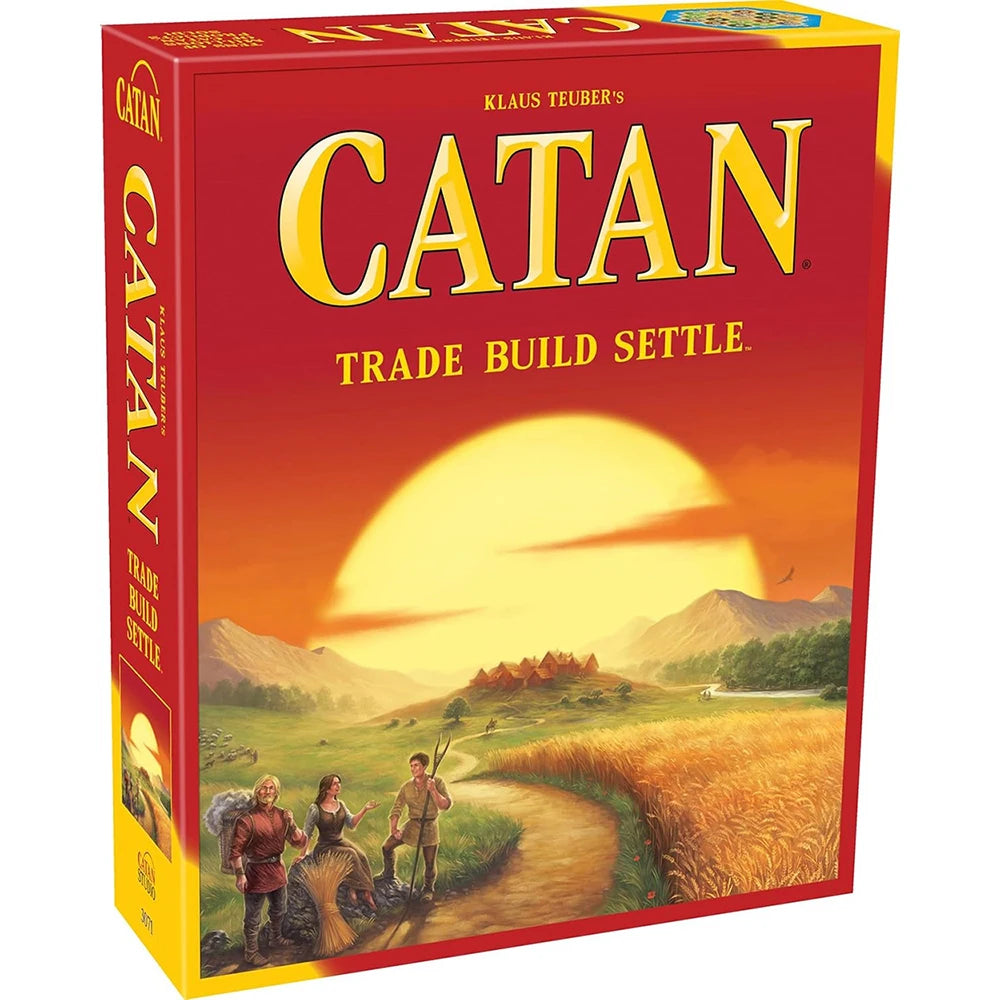 Joc de societate Catan Trade Build Settle in lb. Engleza