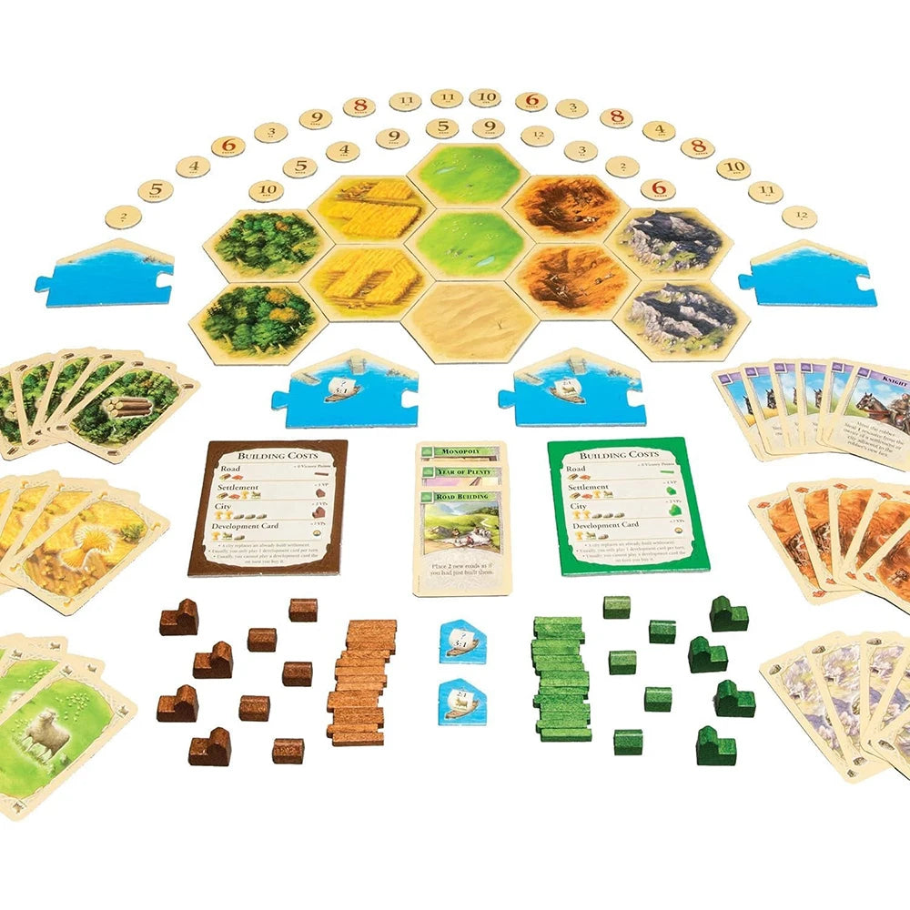 Joc de societate Catan Trade Build Settle in lb. Engleza