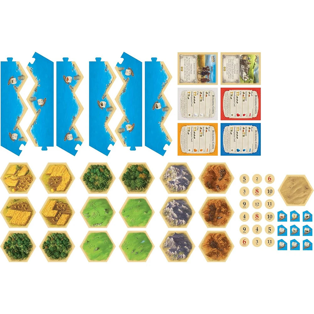 Joc de societate Catan Trade Build Settle in lb. Engleza