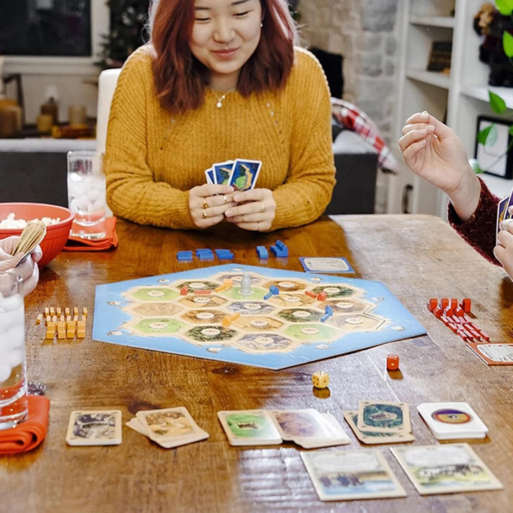 Joc de societate Catan Trade Build Settle in lb. Engleza