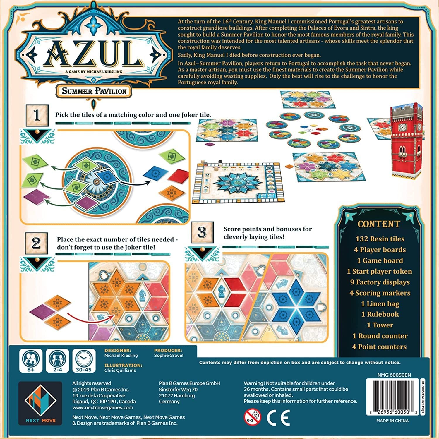 Joc de societate Azul Summer Pavilion