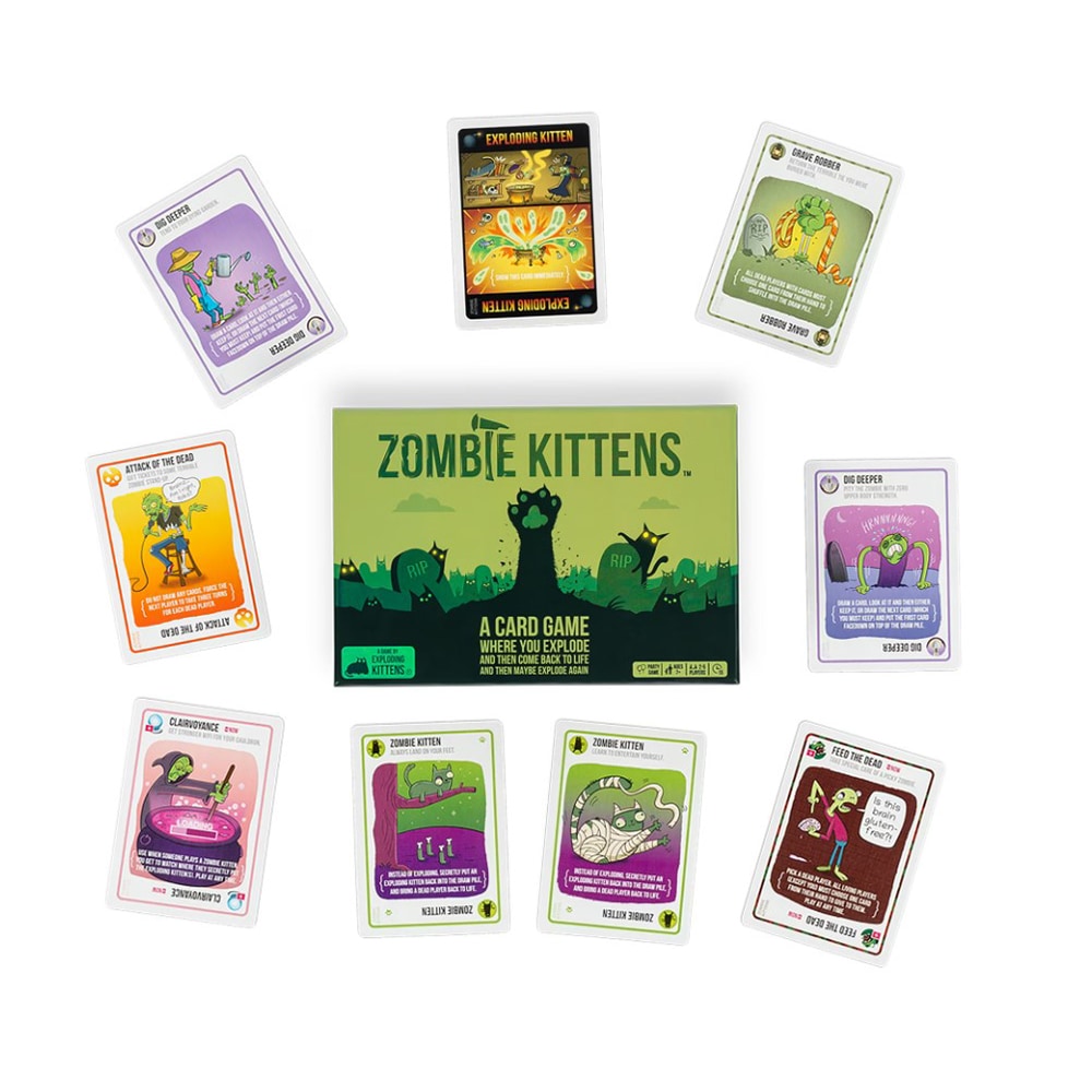 Joc de societate Zombie Kittens
